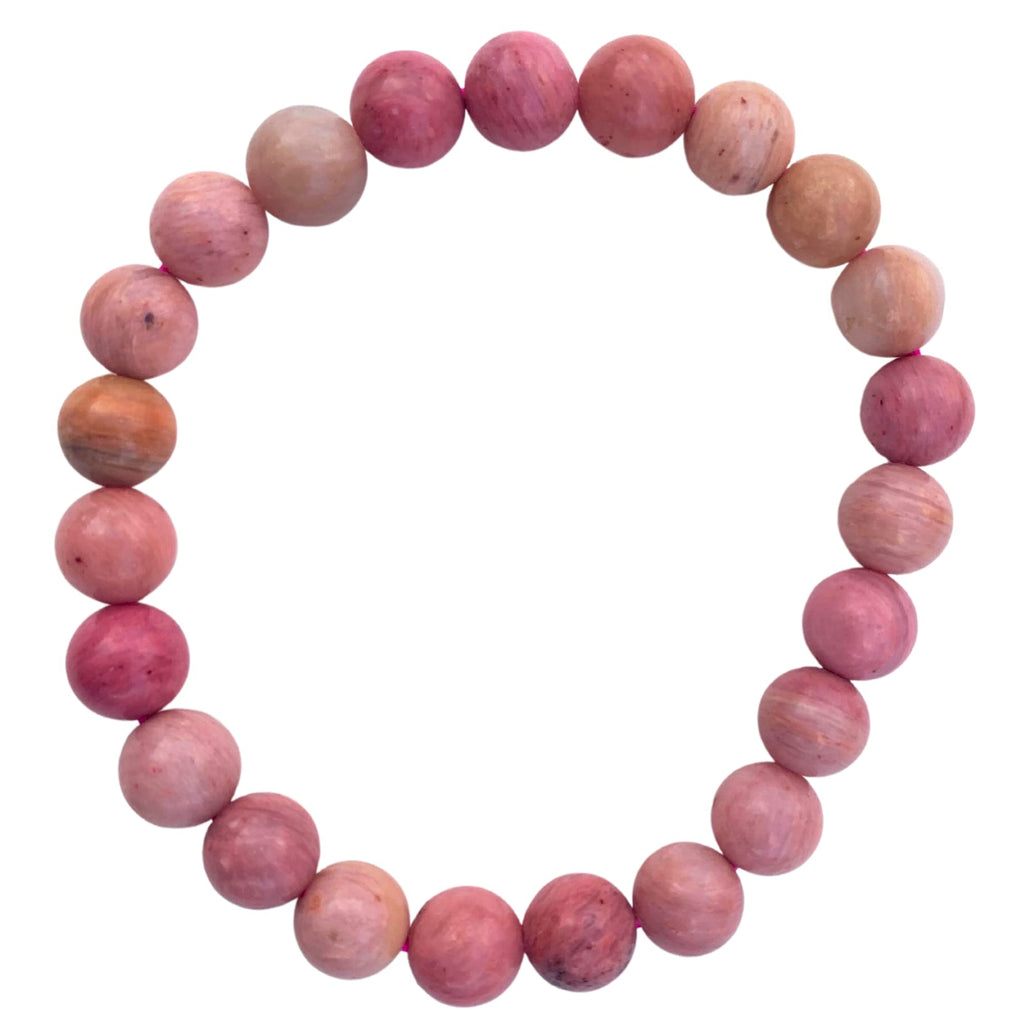 Apnisanskriti Certified Stone Bracelet (8mm) – Natural Reiki Feng Shui Round Gemstone – Free Size for Men & Women