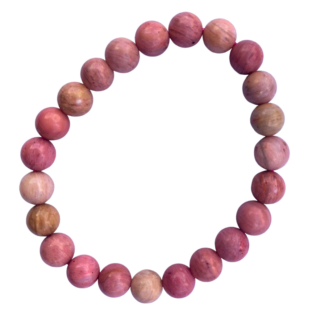 Apnisanskriti Certified Stone Bracelet (8mm) – Natural Reiki Feng Shui Round Gemstone – Free Size for Men & Women