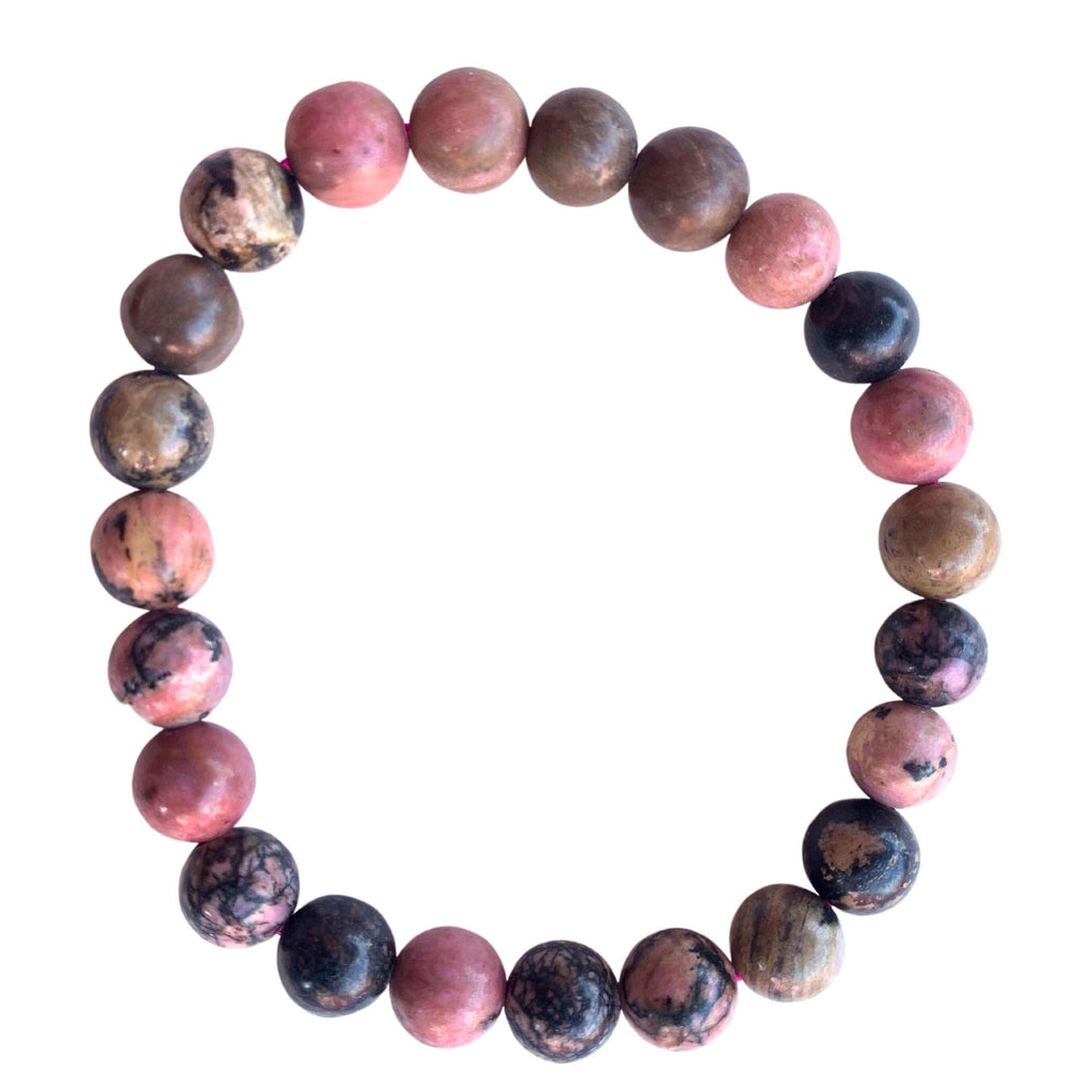 Apnisanskriti Certified Stone Bracelet (8mm) – Natural Reiki Feng Shui Round Gemstone – Free Size for Men & Women