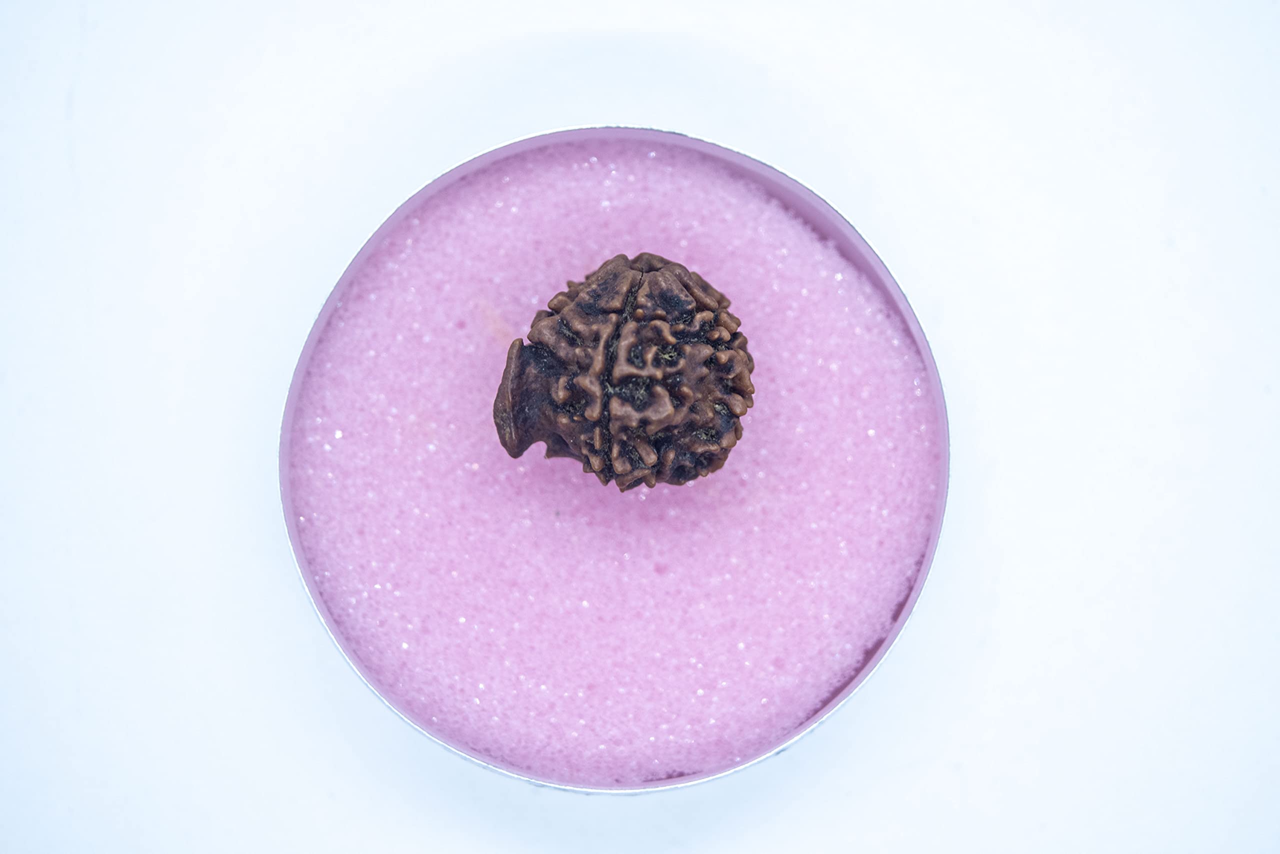 Apnisanskriti Ganesha Rudraksha Bead - Natural Brown 5 Mukhi Rudraksh (Five Face, Lab Certified ) - Pack of 1