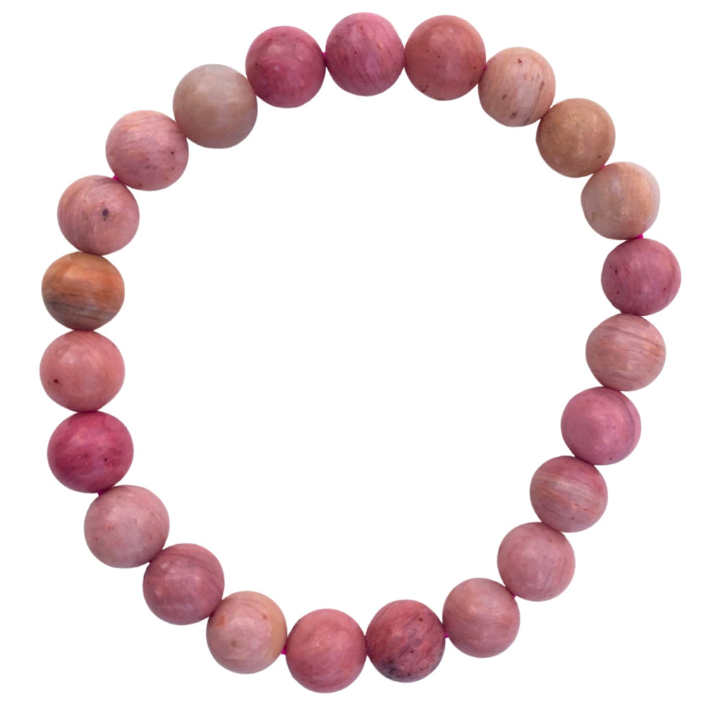 Apnisanskriti Certified Stone Bracelet (8mm) – Natural Reiki Feng Shui Round Gemstone – Free Size for Men & Women