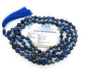 Apnisanskriti 8mm Sodalite Mala - Clarity and Intuition in Spiritual Exploration (Pack of 1)