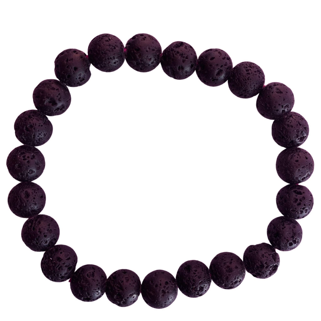 Apnisanskriti Certified Stone Bracelet (8mm) – Natural Reiki Feng Shui Round Gemstone – Free Size for Men & Women