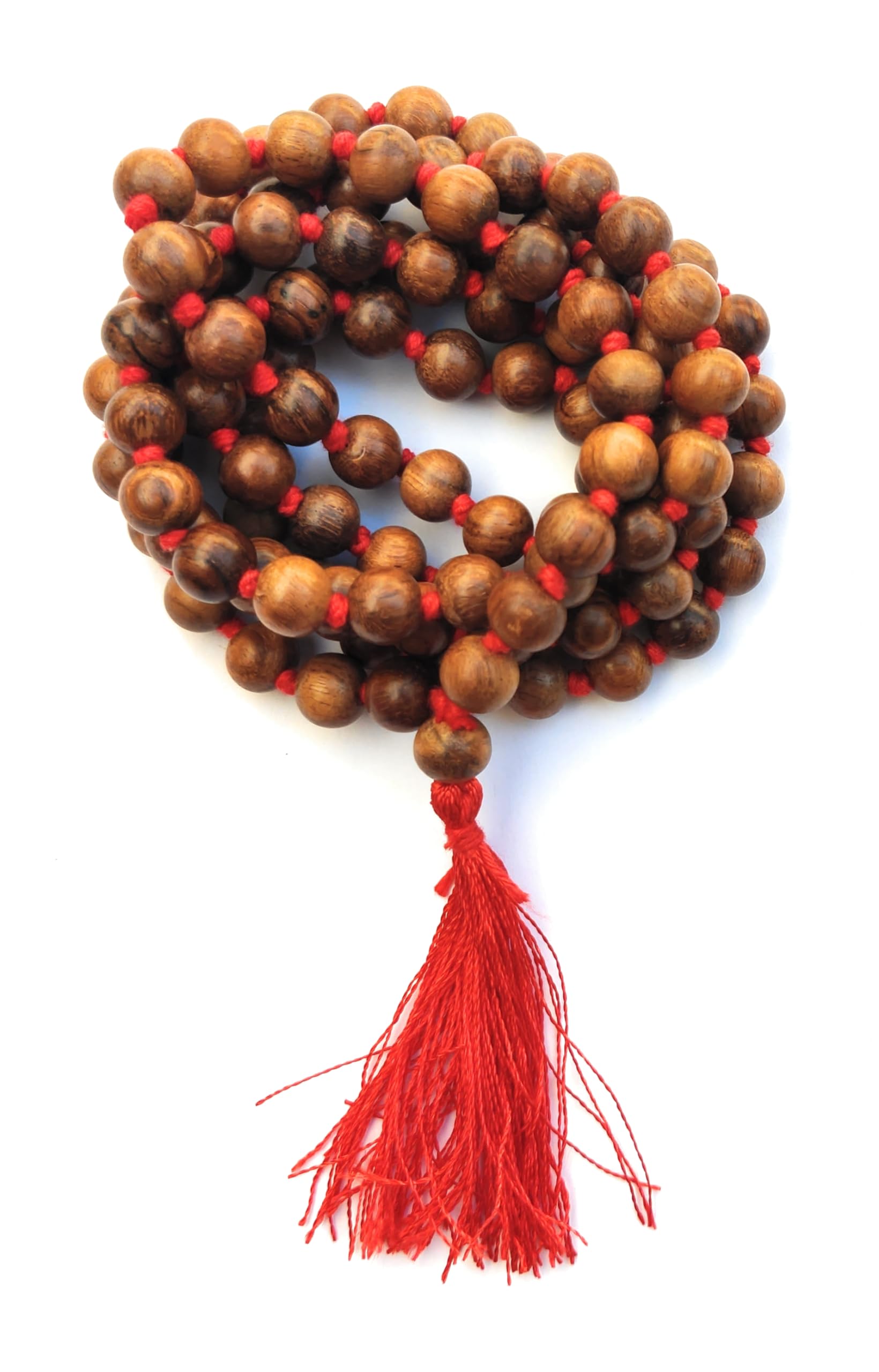 Apnisanskriti Premium Lab Certified Sisam Wood Jaap Mala - 10mm (Pack of 1)