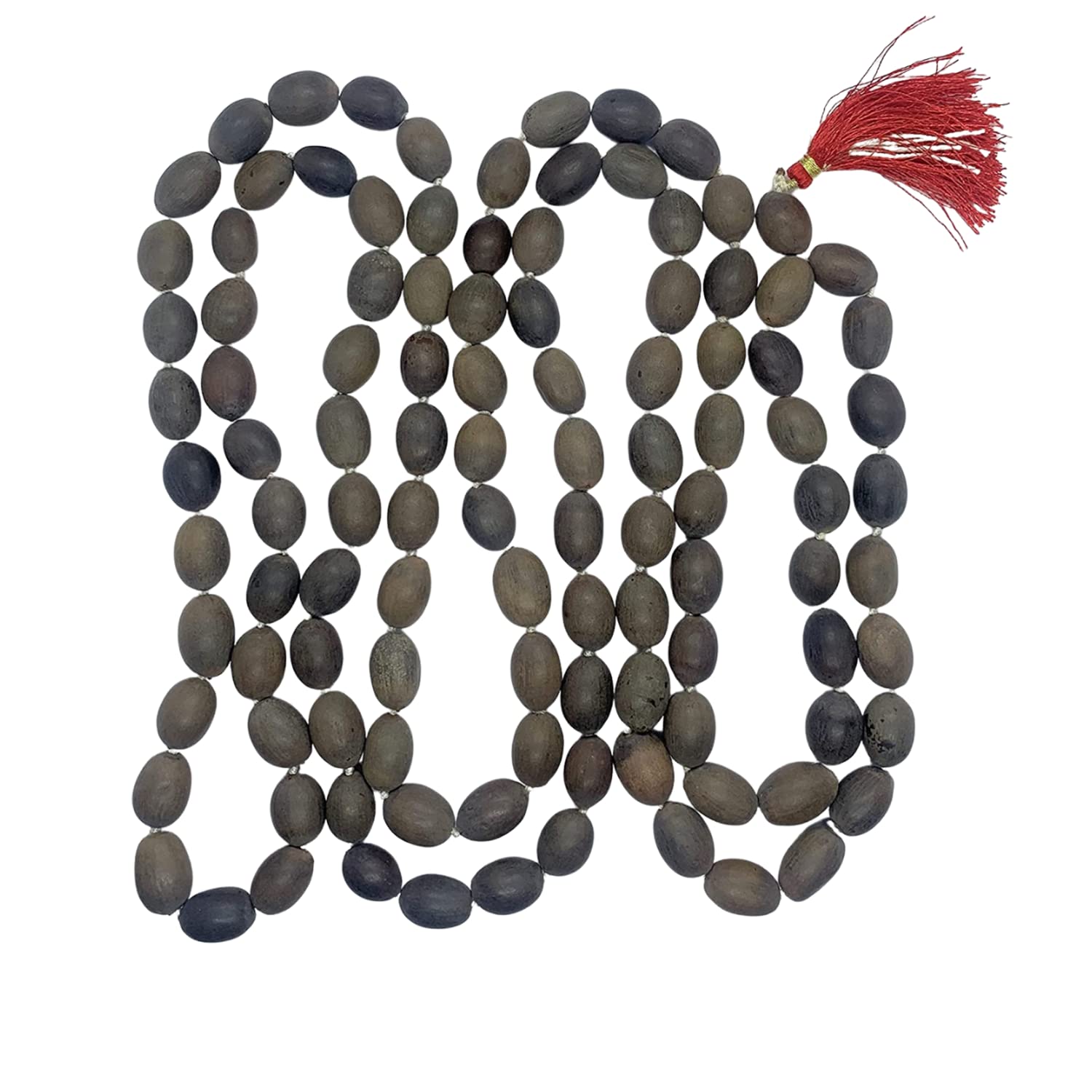 Apnisanskriti Kamal Gatta Mala (Lotus Seeds Rosary) for Men & Women (108+1 Beads) - Natural Beads - Pack of 1